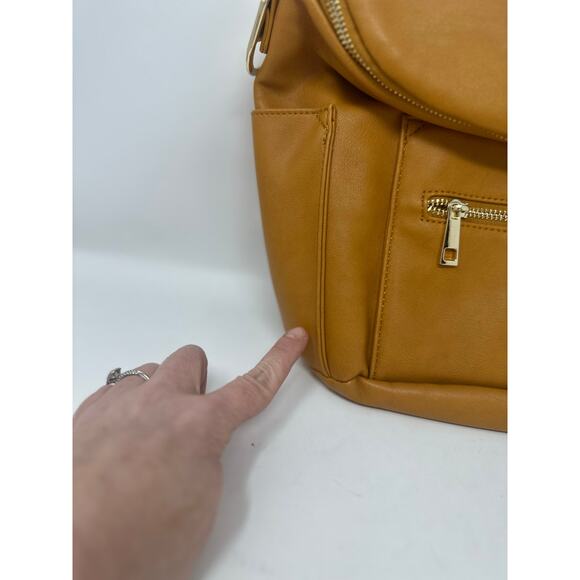 Fawn Design Mini Backpack Convertible Bag Tan - Picture 4 of 11